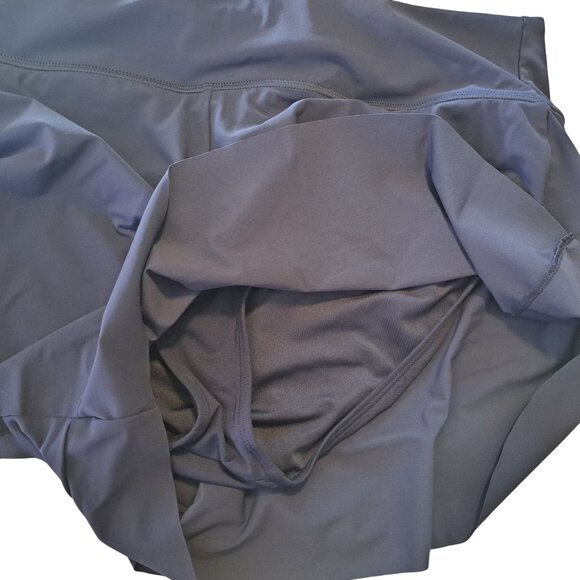 Athleta Navy Blue Shorts Bathing Suit Bottom Size Large - Picture 3 of 5